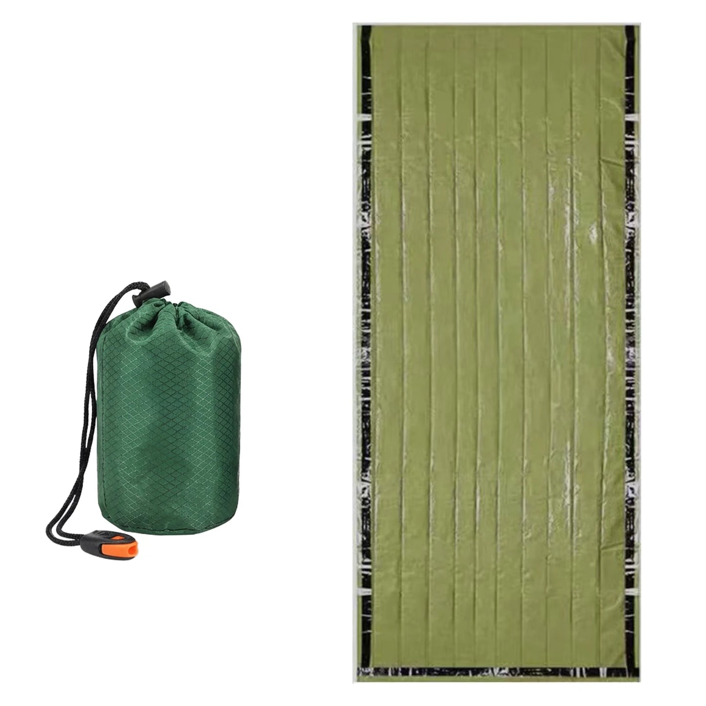 Emergency Sleeping Bag for Outdoor Camping Lightweight Waterproof Insulated Portable Design for Hiking and Travel Sleeping Gears