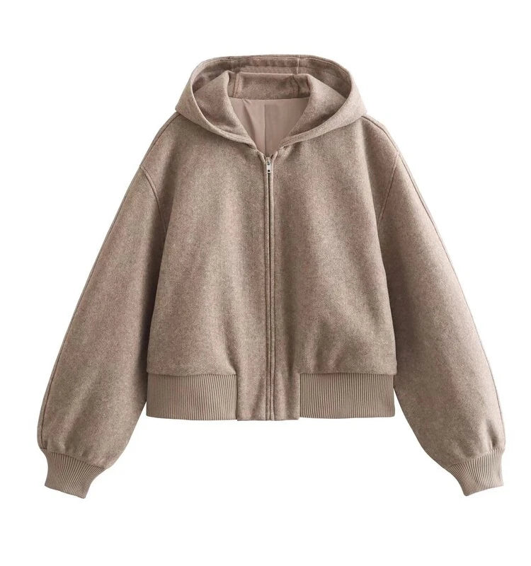 Winter Women's Versatile Slim Fit Soft ort Pilot Jaet Coat 048 73 Casual Sli Outerwear for Ladies