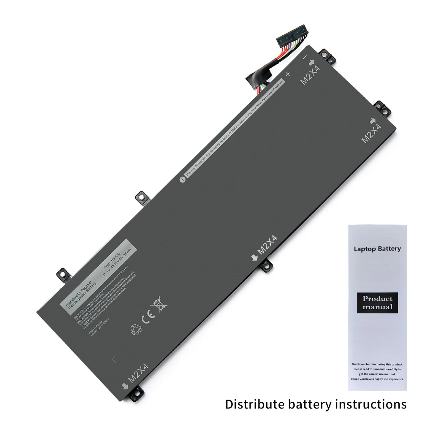 H5H20 Laptop Battery for Dell XPS 15 9550 9560 9570 9590 Precision 5510 5520 5530 5540 Inspiron 7501 7590 7591 Series
