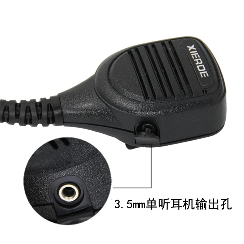 XIERDE Speaker Mic Micphone for Motorola XiR P6600 P6620 MTP3000 MTP3250 DEP550 DP2400 MTP3550 MTP3100 MTP3150 Walkie Talkie