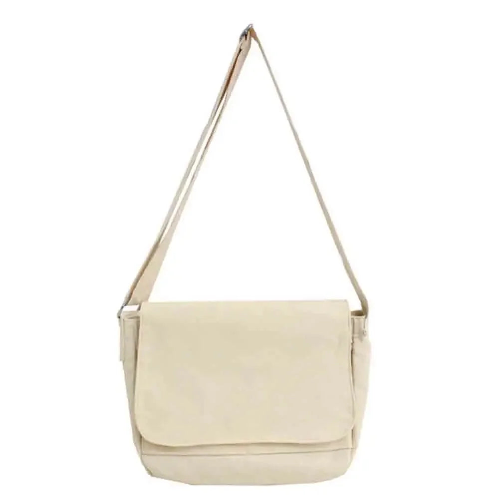 Crossbody Bags 2022 Women Canvas Youth Fashion Casual Shopping Shoulder Bag Large Capacity Solid Color Shoppers Handbags