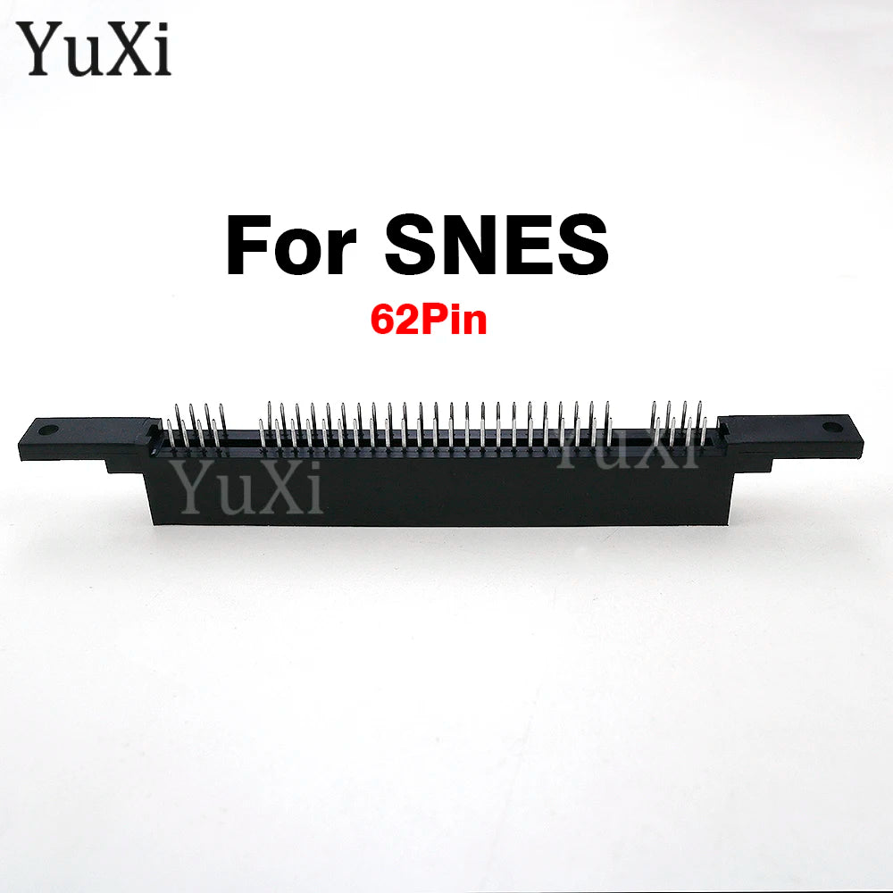 1Pc Game Card Slot For SFC SNES FC Console Connector 64Pin 60Pin 62Pin 50Pin Game Cartridge Slot 2.5mm Interval For N64