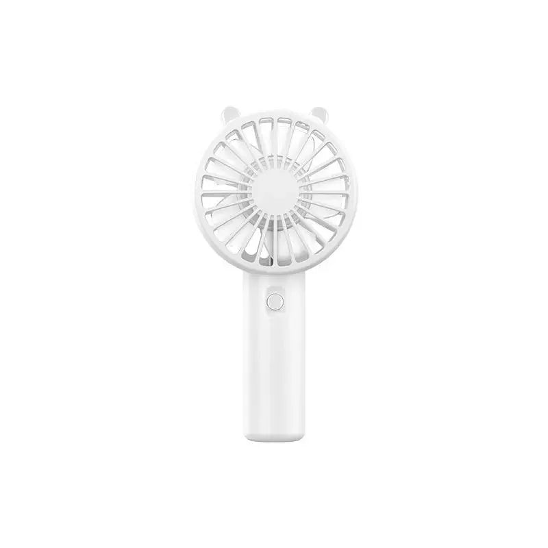 Portable Handheld Fan Mini USB Rechargeable Fan Cute Desktop Cooling Small Silent Fan Adult Children Outdoor Dormitory Travel