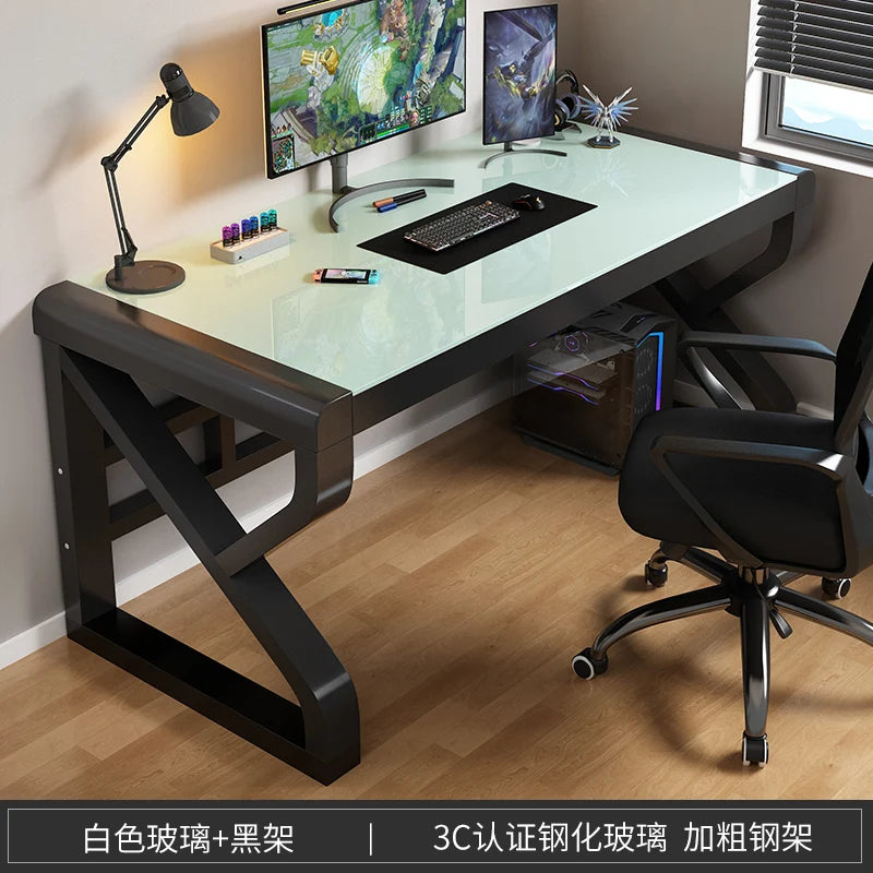 Shelves Modern Office Desk Storage Aesthetic Writing Standing Office Desk Gaming Bedroom Bureaux De Chambre Home Furniture