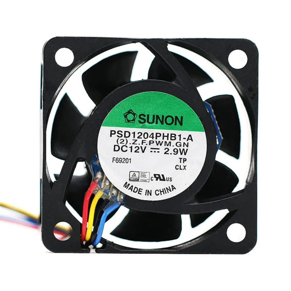 original sunon PSD1204PHB1-A (2).Z.F.GN 12V 2.9W 4015 40mm 4cm case cooling fan