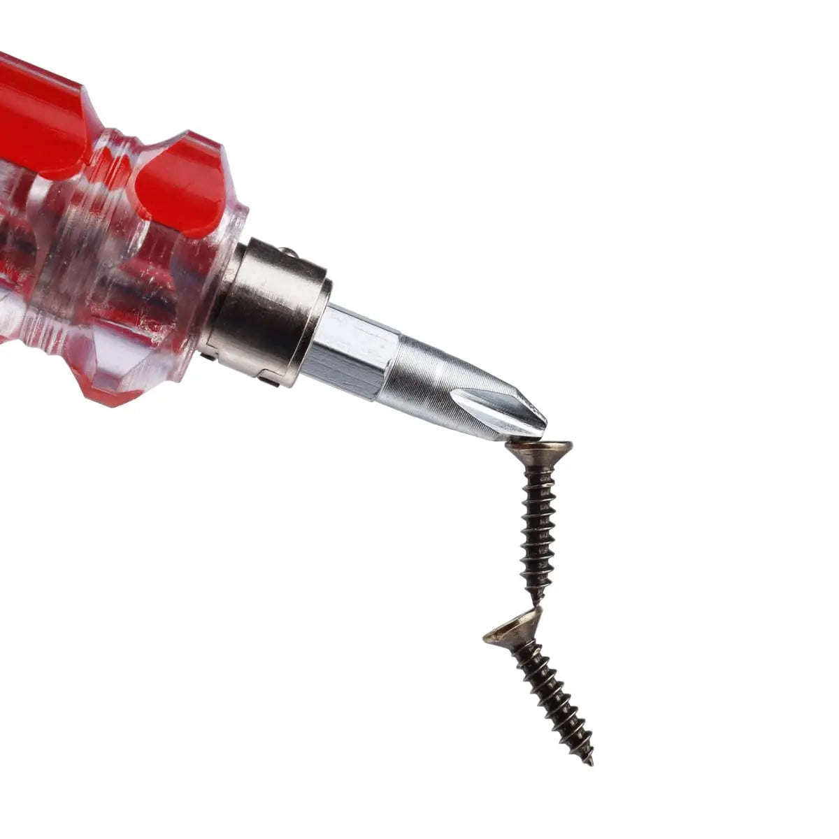 Double-Bit Screwdriver, 1 PCS Stubby Screwdriver with Phillips and flathead Headed, Tool for DIY, Repair & Maintenance Projects