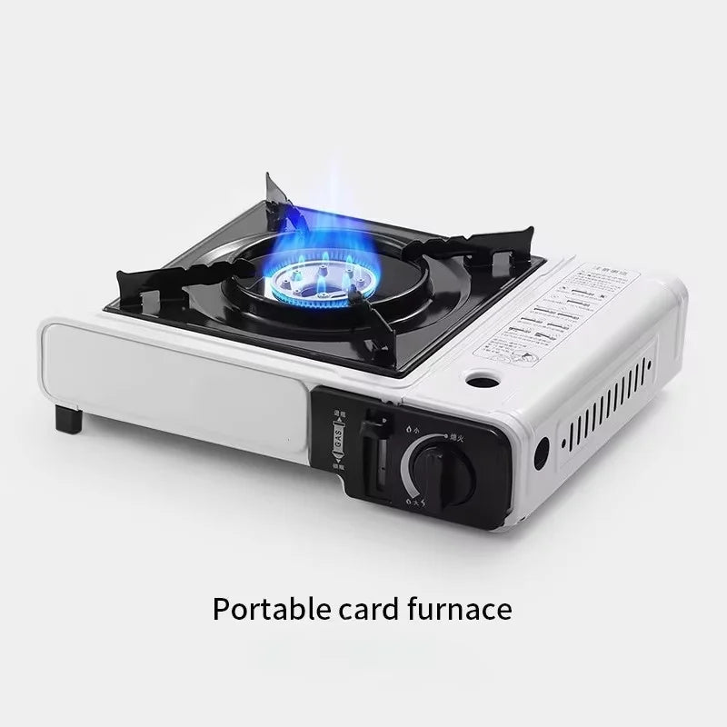 2026 Portable Gas Stove Compact Design for Hot Pot BBQ Camping Cooking Outdoor Lightweight Cassette Stove