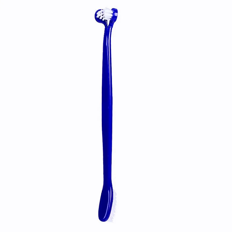 Dog Toothbrush Double-head Dogs Toothbrushes Oral Care Dog Teeth Cleaning Small Pet Mouth Cleaning Cat Toothbrush Pet Products