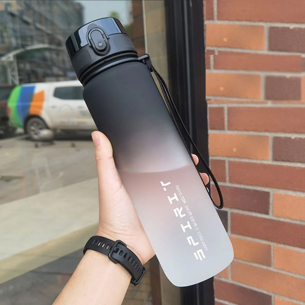 Gradient Water Bottle - 1000ml/600ml/750ml Capacity Outdoor Camping Gym Suitable Holiday Gift Birthday