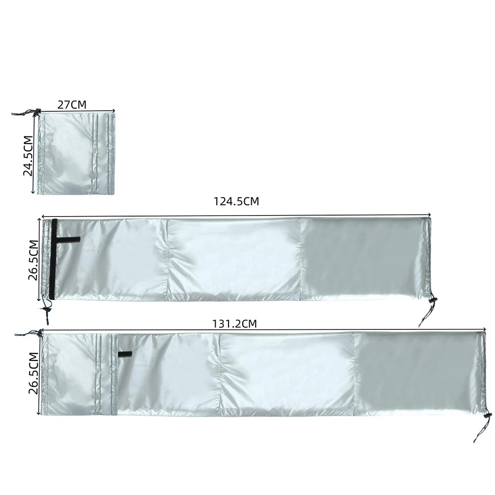 1PC Portable Air Conditioner Hose Cover Insulation Heat-Resistant Hose Protective Sleeve AC Hose Duct Vent Cover Accessory