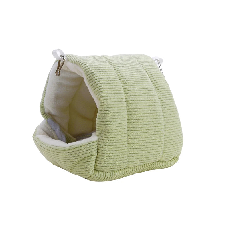 Winter Warm Bird Cage Parrot Cotton Nest Parrot Nest Budgie For Hammock Cage Hut Tent Bed Hanging Cave Pet Products