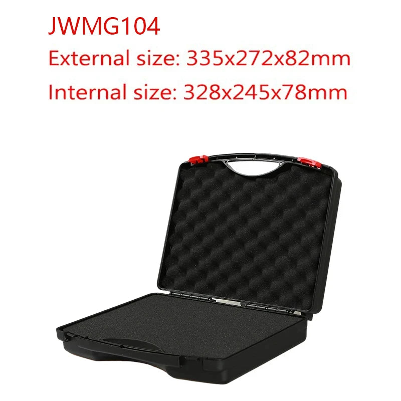 Suitcase Tool Box Professional With Spong Complete Toolbox Cases Portable Plastic Tool Case Safety Equipment Instrument Case