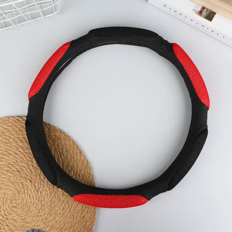 【M】Steering Wheel Cover Suitable For 38cm Diameter Car Accessories Interior Steering Wheel Protective Decoration Universal