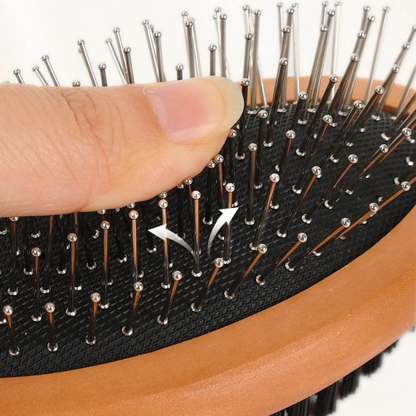 Pet Grooming Brush Double-Sided Brush Comb Stainless Steel Needle Bristles Hair Remover Brush Pet Supplies for Dogs Cats