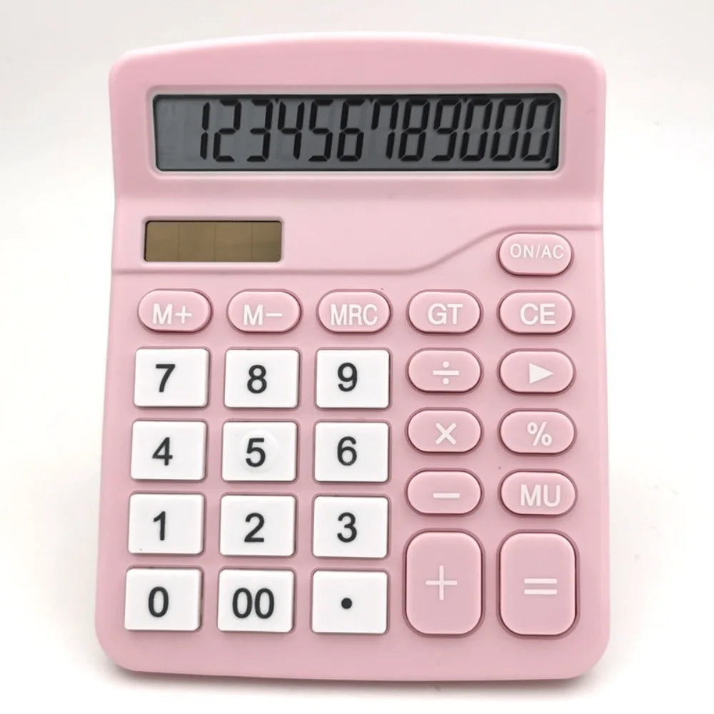 Cute Desktop Financial Office Computer Large Display Office Calculator