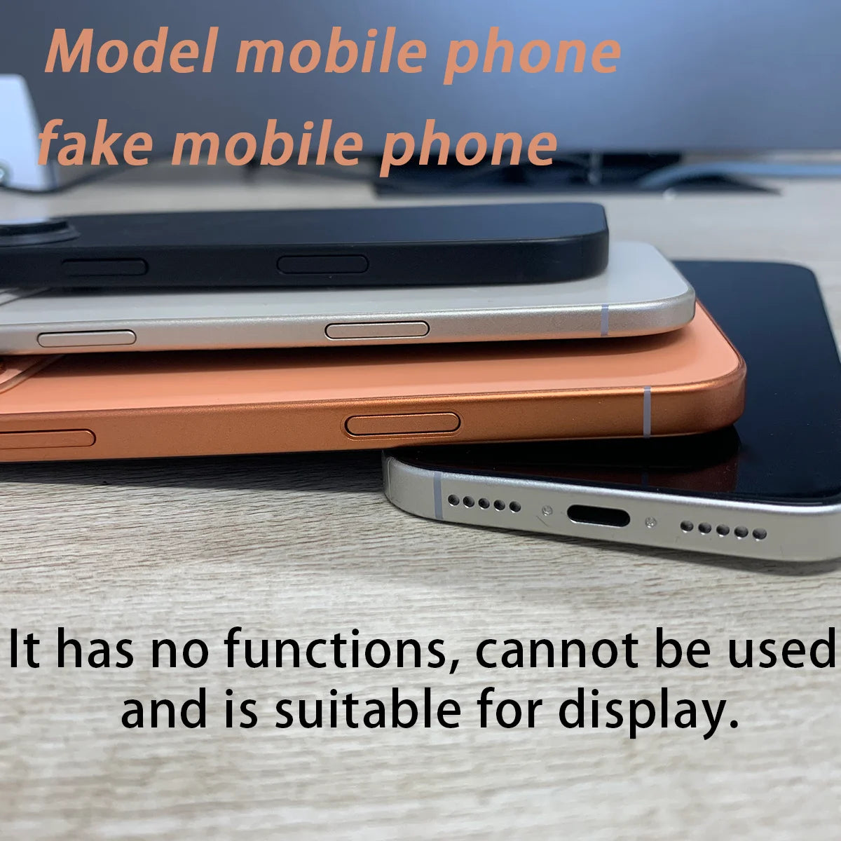 Fake Phone For phone 17 16 16E 15 14 17 Pro Max Model Dummy Phone Not Working Counter Display Shooting Props Copy For IPhone 13