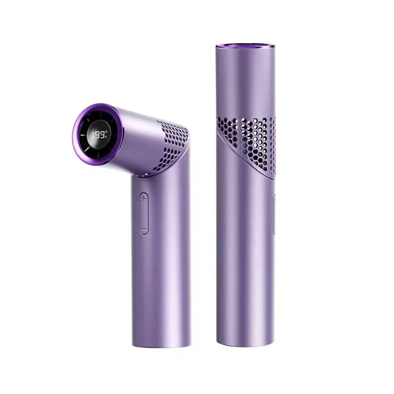 Brushless motor large capacity portable charging folding lipstick mini handheld/neck hanging small fan