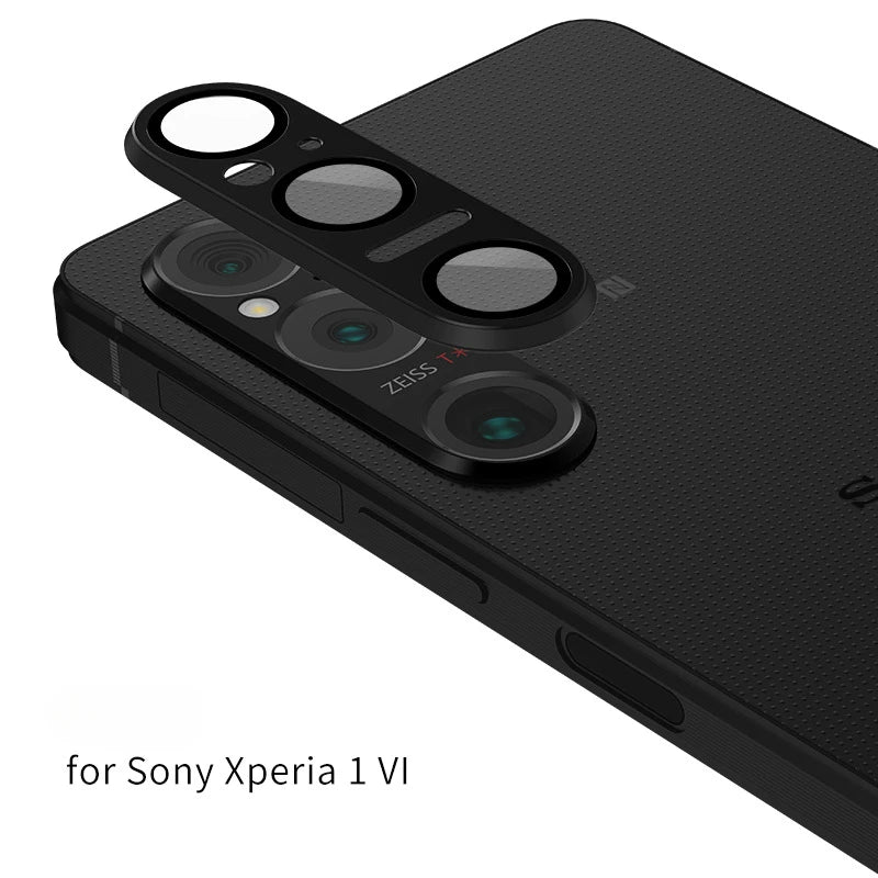 For Sony Xperia 1 VI Camera Lens Protector Cover Case Back Tempered Glass for SONY Xperia1VI 1VI Lens Protective Ring Film