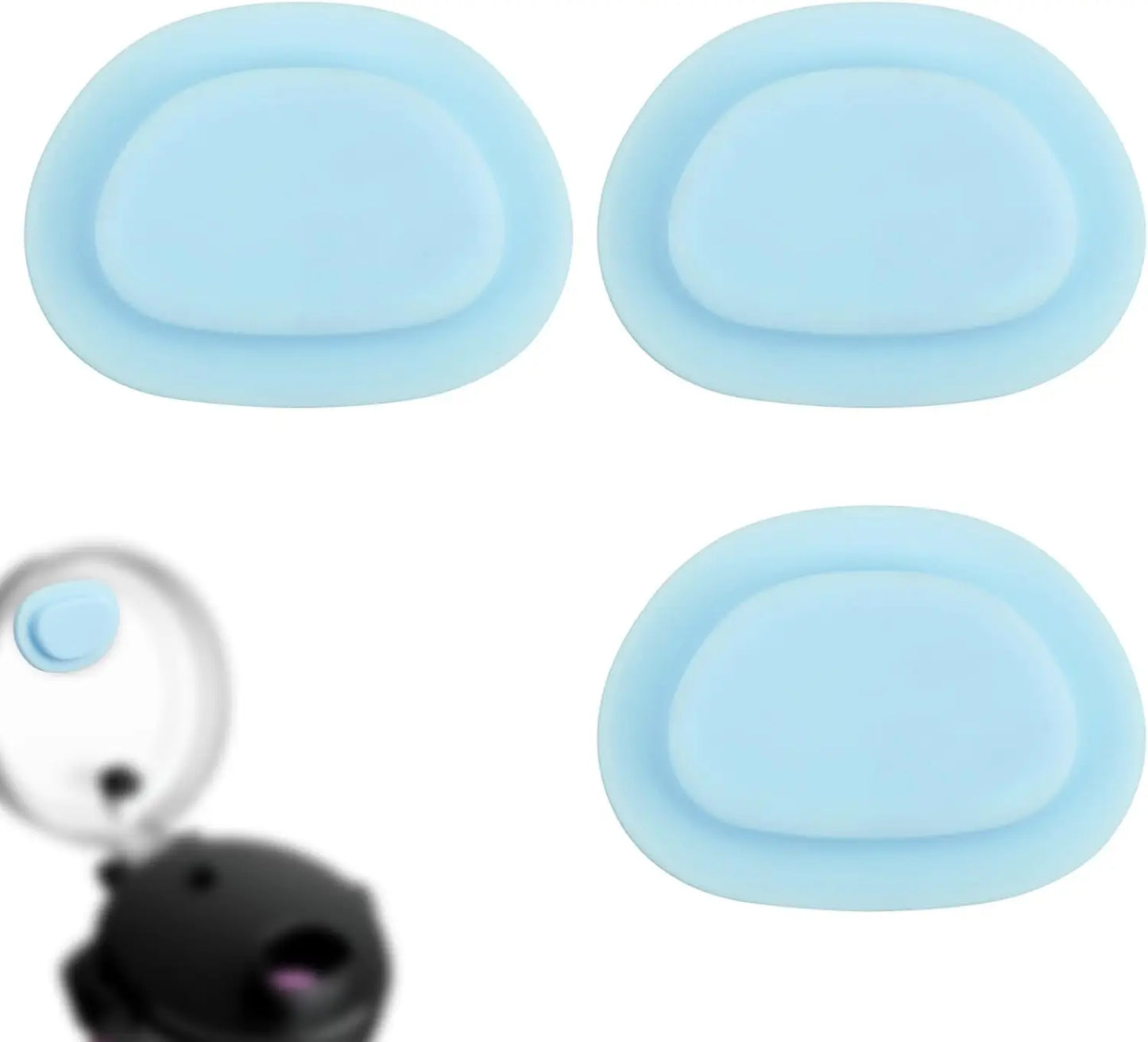 3 Pack Sip Spout Lid Plug for Ninja Blast BC100 /BC151 Series Portable Blender Replacement Accessories