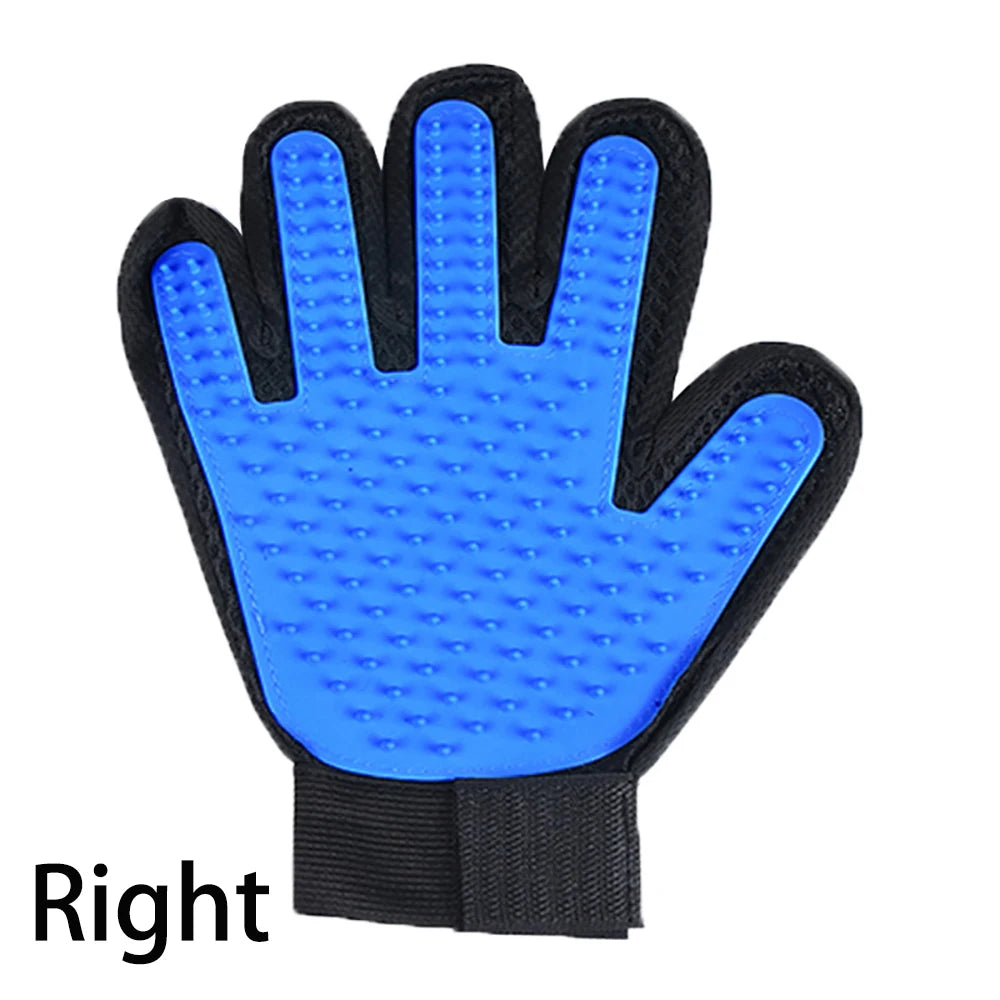 Pet Hair Glove Comb Pet Dog Cat Grooming Cleaning Glove Deshedding Hair remover Massage Brush Animal Supplies Cat Accessoies