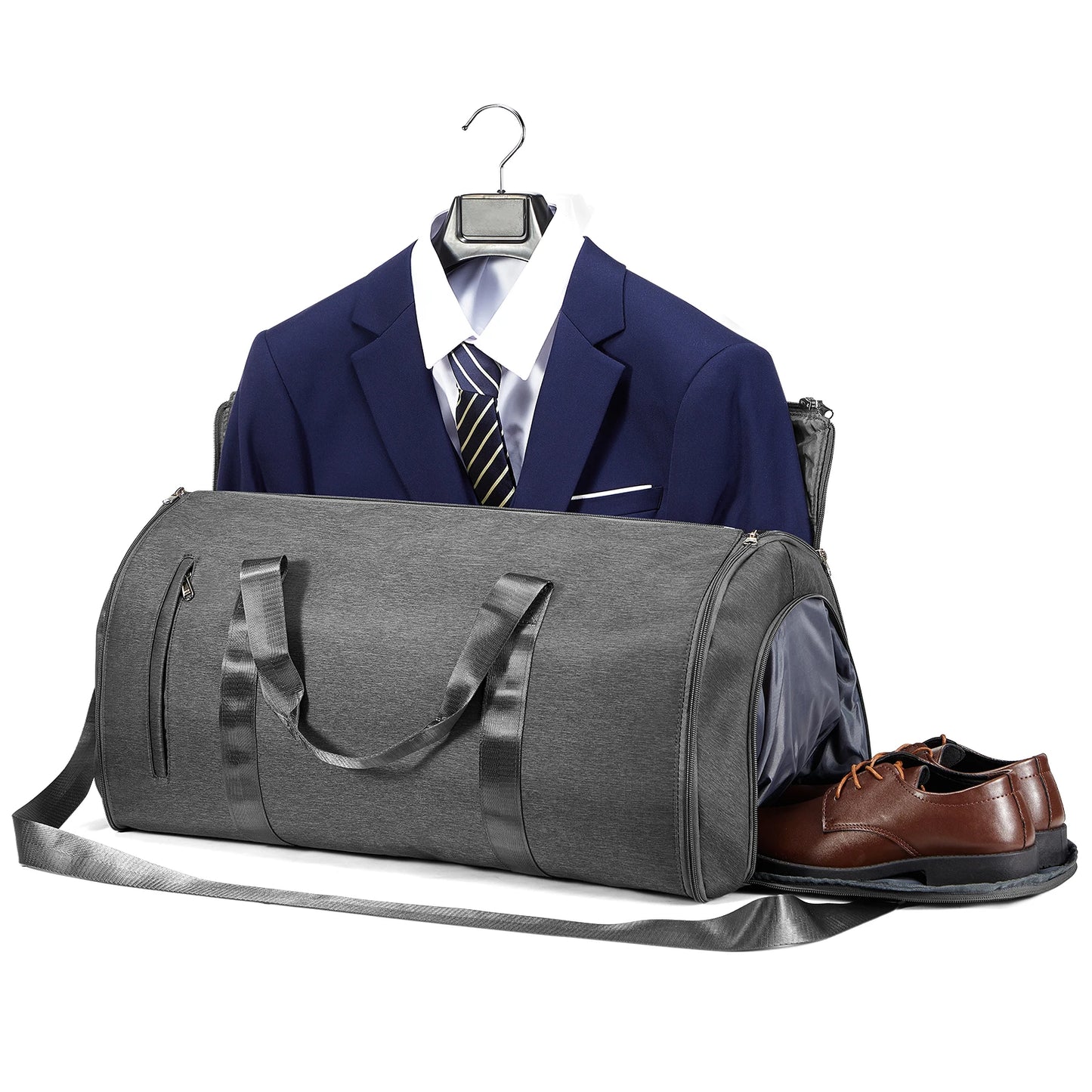 Suit Holders Travel Bag Case for Suit Holder-Convertible Bag Folding Suit Holders for Men Women Travel Business Clothing Bag 