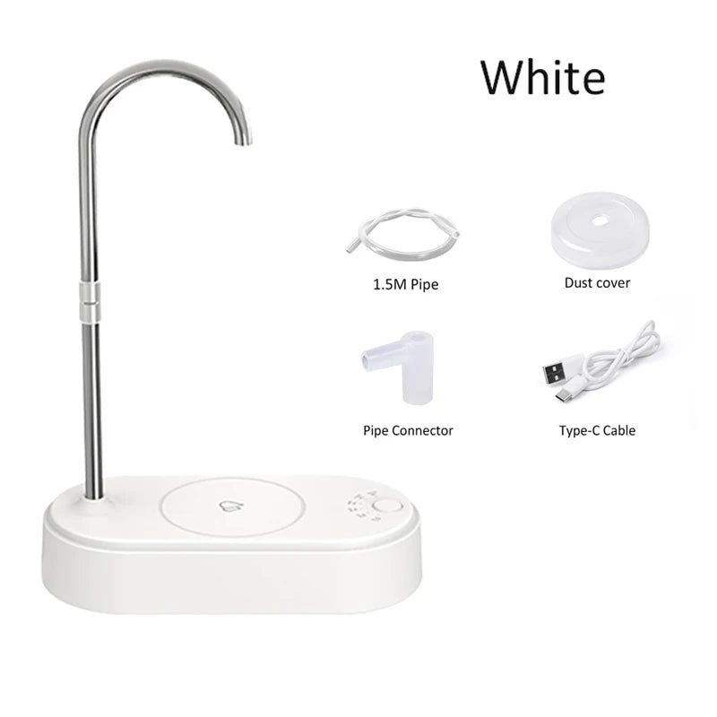 Electric Drinking Water Pump Automatic Water Dispenser For Gallon Drinking Water Bottle Pump For Home Office Portable Cold Water