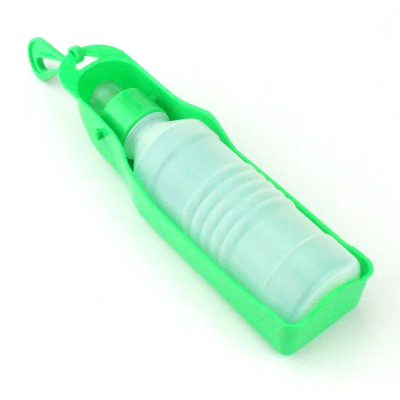 Portable Pet Dog Water Bottle Outdoor Feeder Dispenser Drinking Bowl for Small to Large Dogs And Cats - Pet Supplies