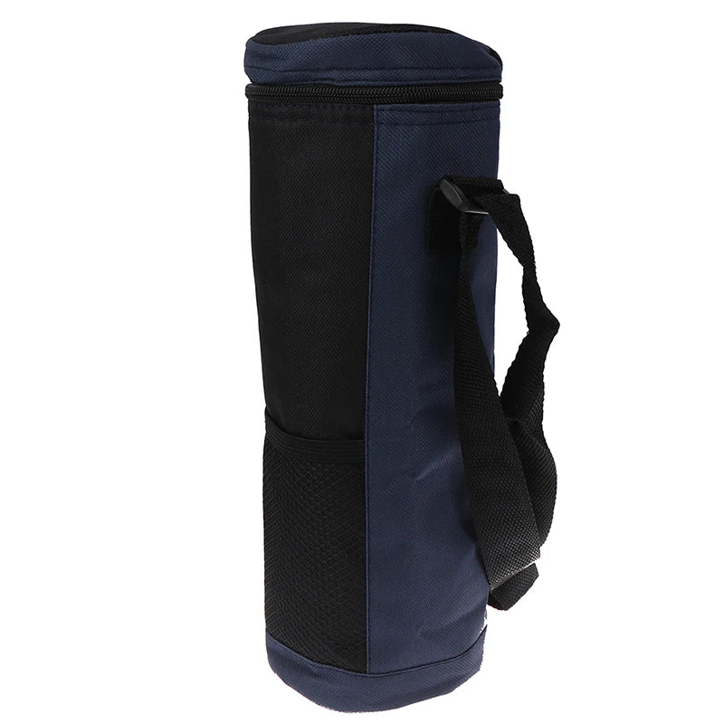1x Water Bottle Cooler Tote Bag Universal Water Bottle Pouch High Capacity Insulated Cooler Bag Outdoor Traveling Camping Hiking