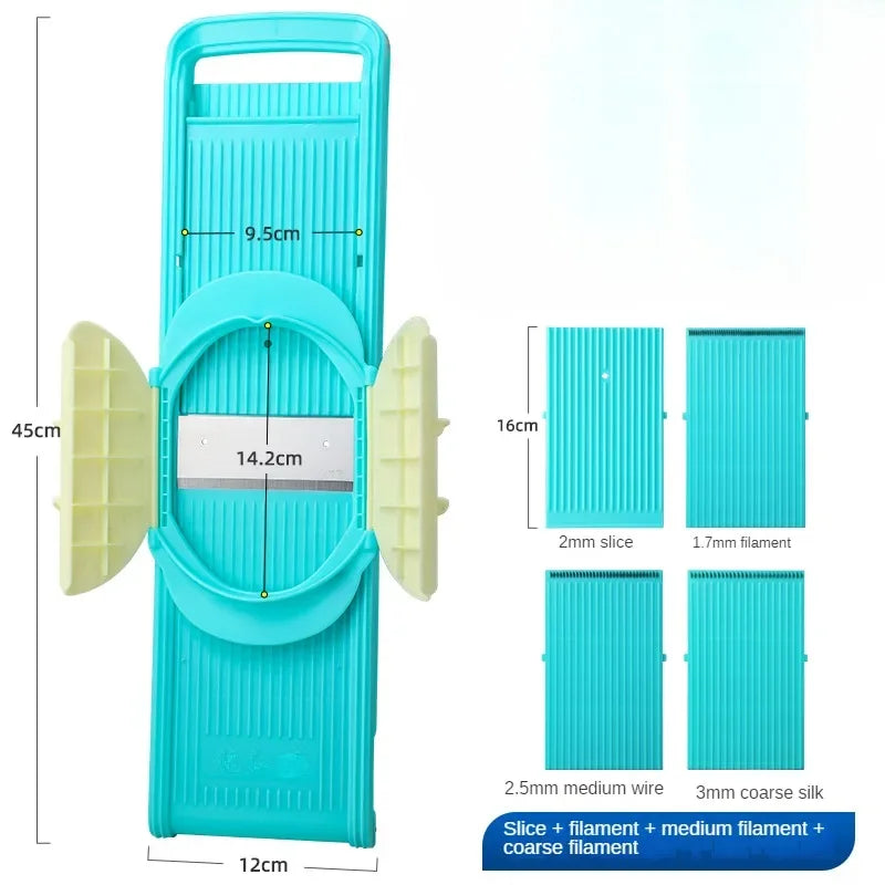 Longjiangyuan Shred Device Multi-Function Vegetable Chopper Shredding Machine Kitchen Tool Grater Potato Shred Plate