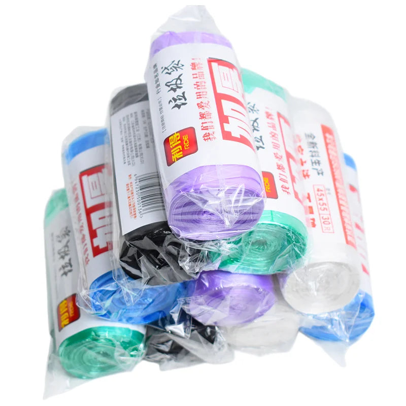 15Pcs High-Capacity Degradable Garbage Bag Household Thickened Disposable Trash Bags Kitchen Tools 3 Mil