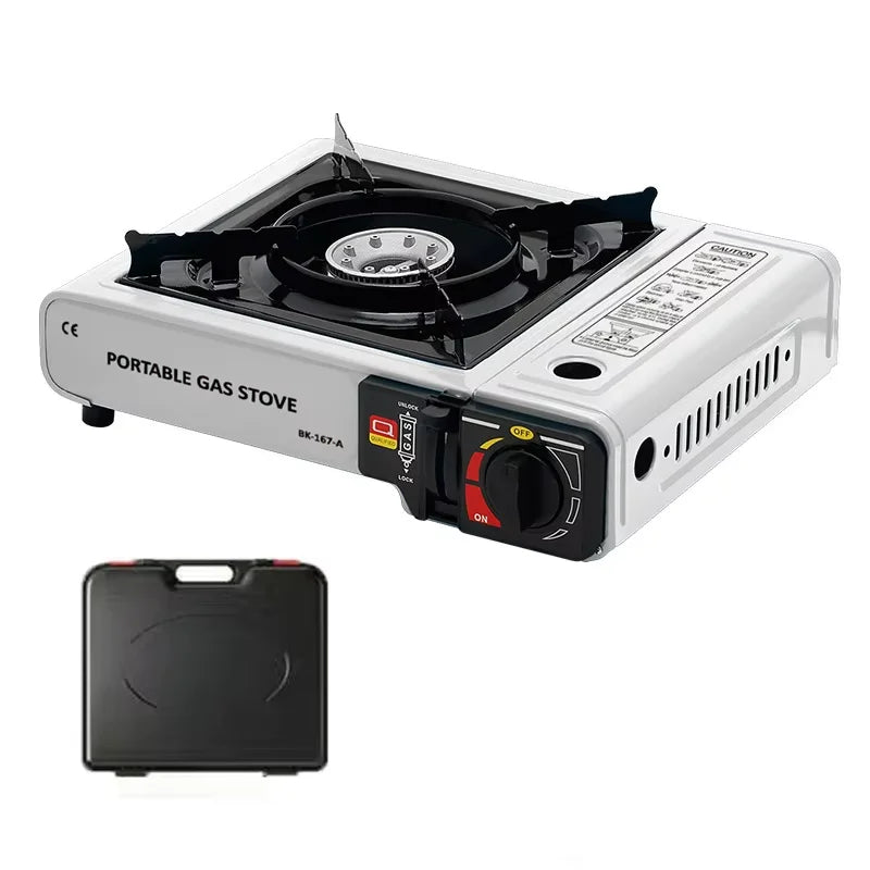 Portable Cartridge Stove for Camping Outdoor Barbecuing Home Cooking and Gatherings Lightweight Multi-functional Stove