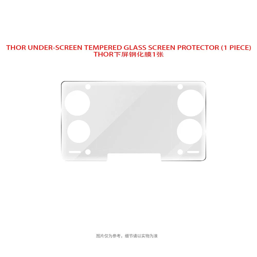 Gaming Accessories Dual Screen Flip Up Handheld Device Protective Case Storage Bag Lanyard Soft Bag Grip for AYN THOR