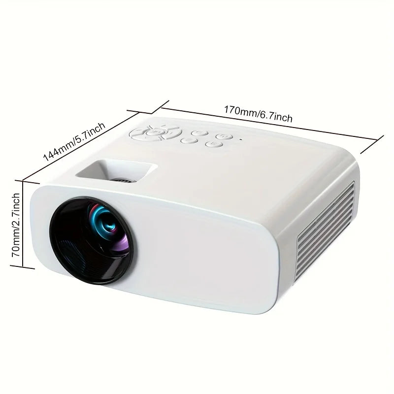 POWERFUL Portable 13000Lux Projector Native 4K 1080P Android 14 WiFi 6 Bluetooth 5.4 Home Movie Outdoor FHD Projectors Beamer