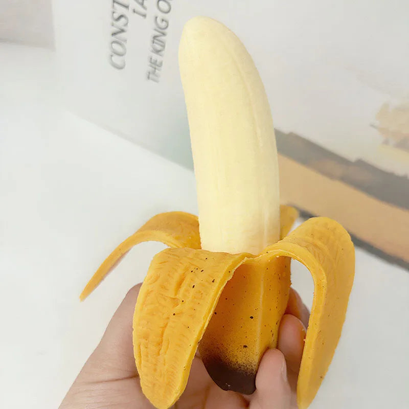 Giant Banana Squishy Toy Slow Rebound Soft Squeeze Stress Relief Toy Simulation Fruit Decompression Gift Home Decor