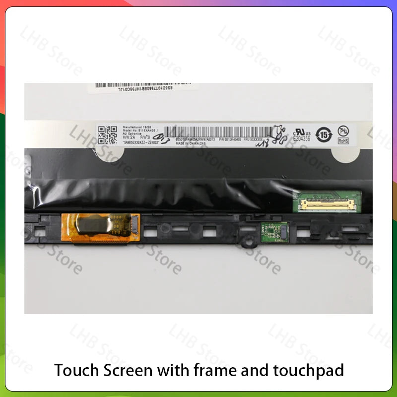 11.6" Laptop Touch Screen for Lenovo 300e Chromebook 2nd Gen 81MB 81QC 82CE LED Display+Frame+Board Assemblies LCD Module