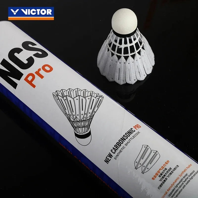 2025 Original Brand1 tube 12 pcs NCS Pro Ball endurance, flight stability, NCS PRO artificial badminton ball