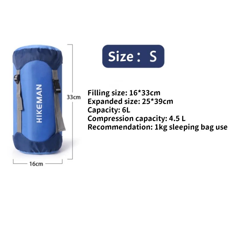 Sleeping Bag Compression Storage Bag Outdoor Camping Multi-purpose Waterproof Storage Bag Portable Ultra-light Storage Bag
