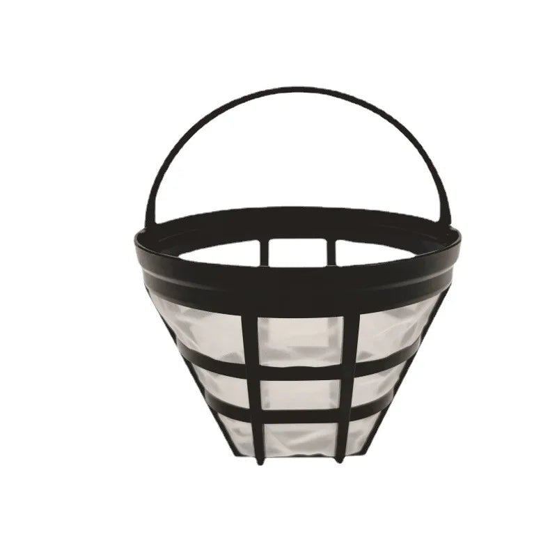 1pcs Reusable Coffee Filter Basket, Cone Coffee Maker Filter Replacement Coffee Filter Compatible with Coffee Accessories