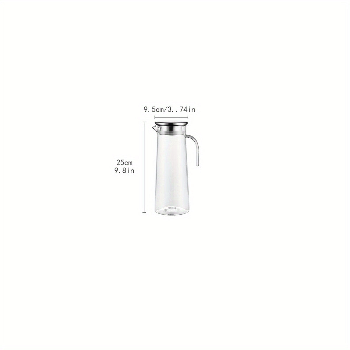 1pc AMOICHIC Large Capacity Beverage Cooler & Water Jug Suitable for Parties, Refrigerator Storage, Heavy-Duty Plastic for Lemonade, Soda, Iced Tea, Drink Dispenser for Picnic, BBQ, Use - Cooling Container