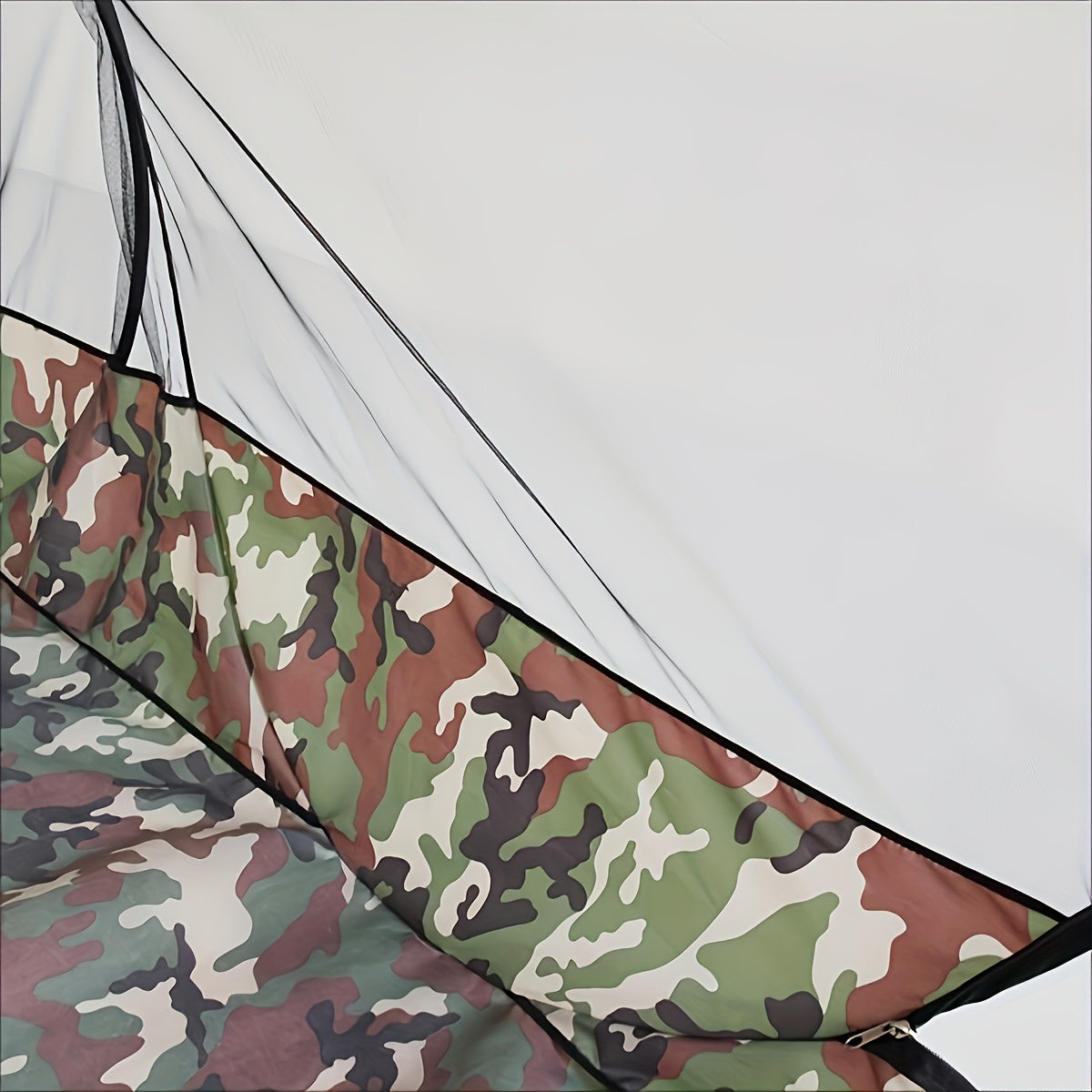 1pc Outdoor Camping Mosquito Net, Classic Camo Insect Repellent Camping Tent, Ideal For BBQ