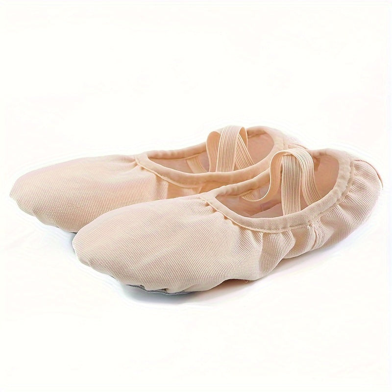 [Lightweight | Breathable] Four Seasons High-end Fashion Women's Dance Shoes | Lace-up Elastic Mouth Soft Sole Practice Shoes | Breathable and Lightweight Wear-resistant Ballet Shoes Indoor Yoga Shoes