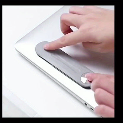 1pc Laptop Screen Support Holder Dual Monitor Display Clip Plastic Sticky Magnetic Notebook Computer Expansion Bracket