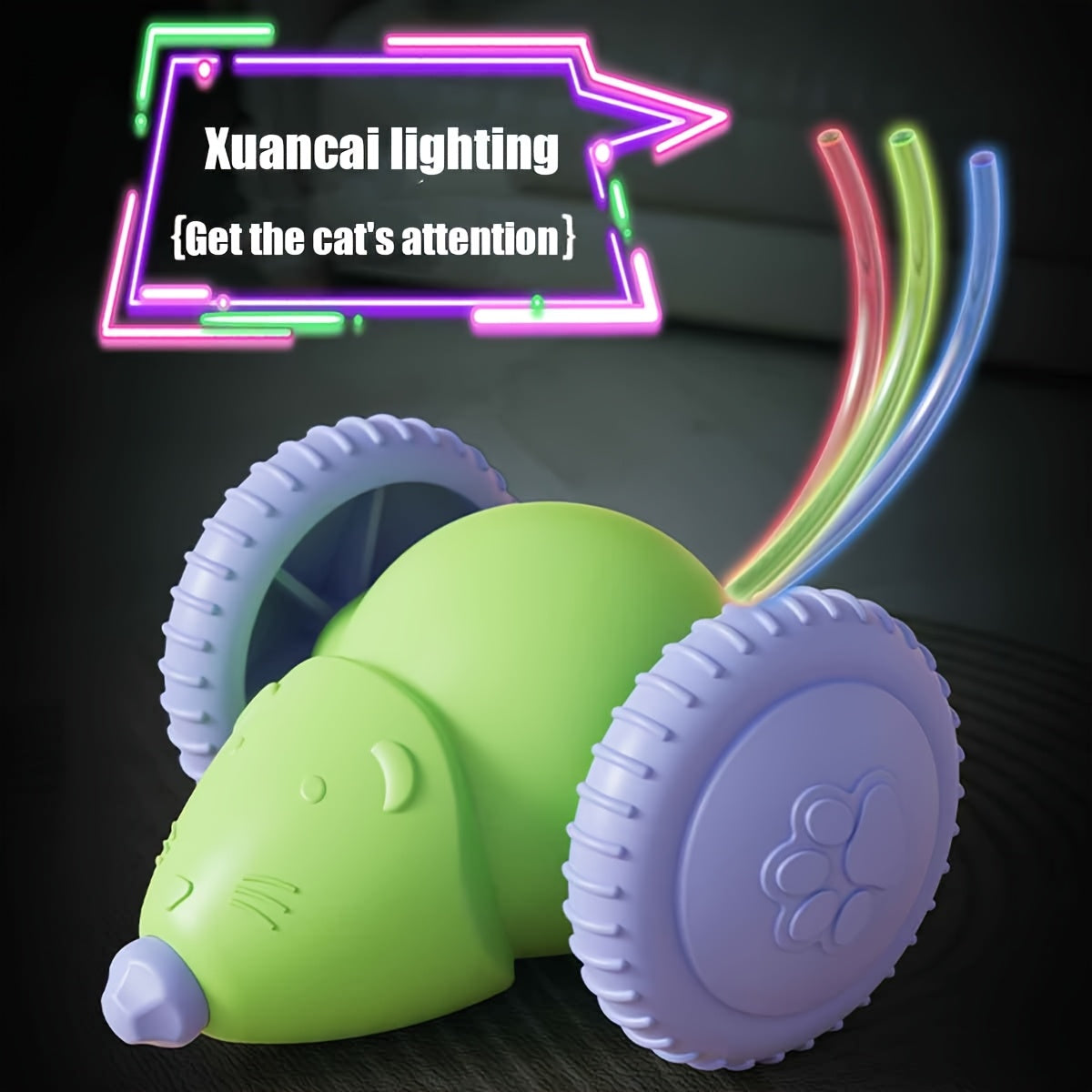 Cat Toys Simulate Mice, Rechargeable Lasting Indoor Cat Toys, Interactive Pet Toys With High Boredom Relief, And Rechargeable Intelligent Pet Electric Toys.