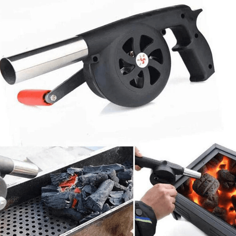 Portable Hand-Operated Blower For BBQ, Camping, And Fire Making - Efficient And Easy-to-Use Stove Accessory Christmas Gift