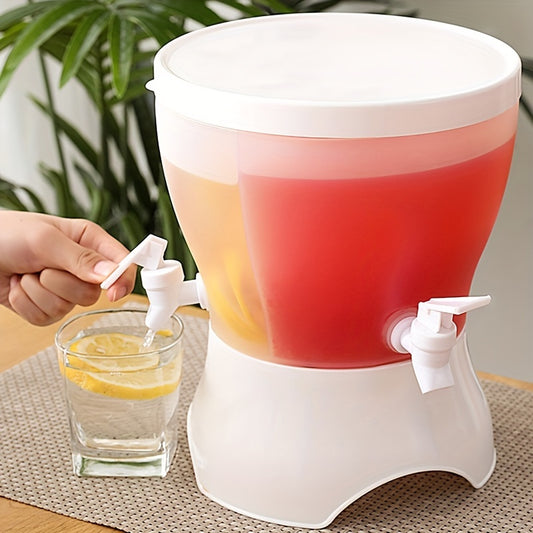1pc, Beverage Dispenser, 1.3 Gallon Heavy Duty Drink Dispenser, Water Dispenser, For Parties, Wedding, Summer Drinkware, Kitchen Stuff Eid Al-Adha Mubarak