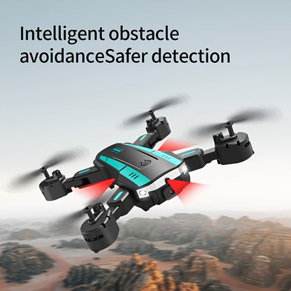 [Dual Cameras T6 Drone Gesture] T6 drone, dual cameras, one click takeoff and landing, 540 ° intelligent obstacle avoidance, gesture recognition, intelligent hovering, Halloween/Christmas/birthday/new year gifts