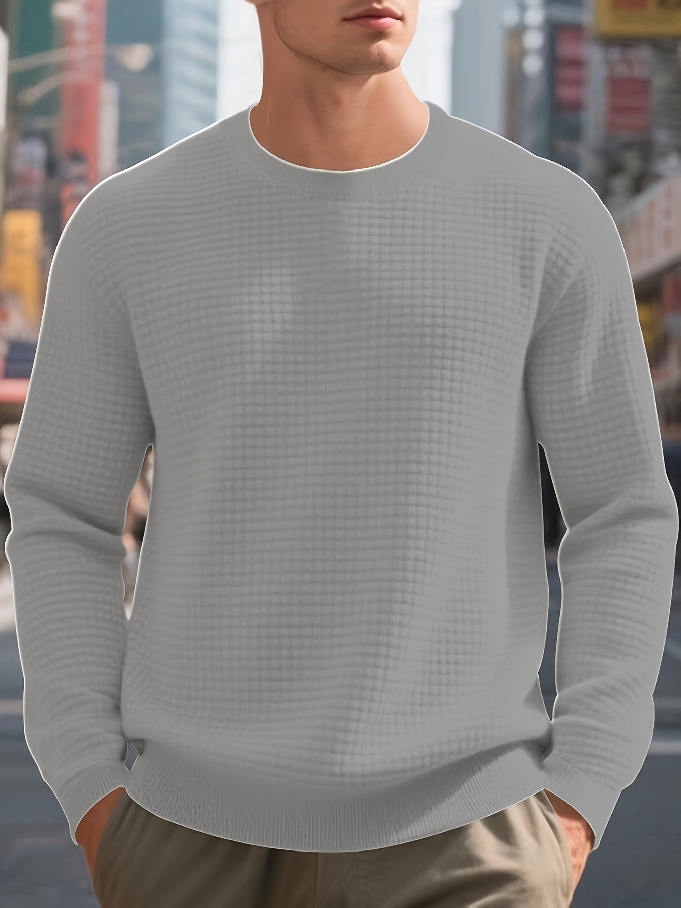 Export Quality English European And American Sizes Jacquard Round Neck Hoodie For Men And Women
