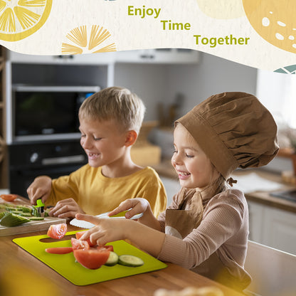 Everyday Kitchens Complete Youngsters Cooking Set - Real Cooking Tools, Safety Knives, and Playful Accessories for Youngsters Aged 4-8, Including Spatula, Ladle, Whisk, Baking Pan, and More, Youngsters'S Cooking Time | Playfu