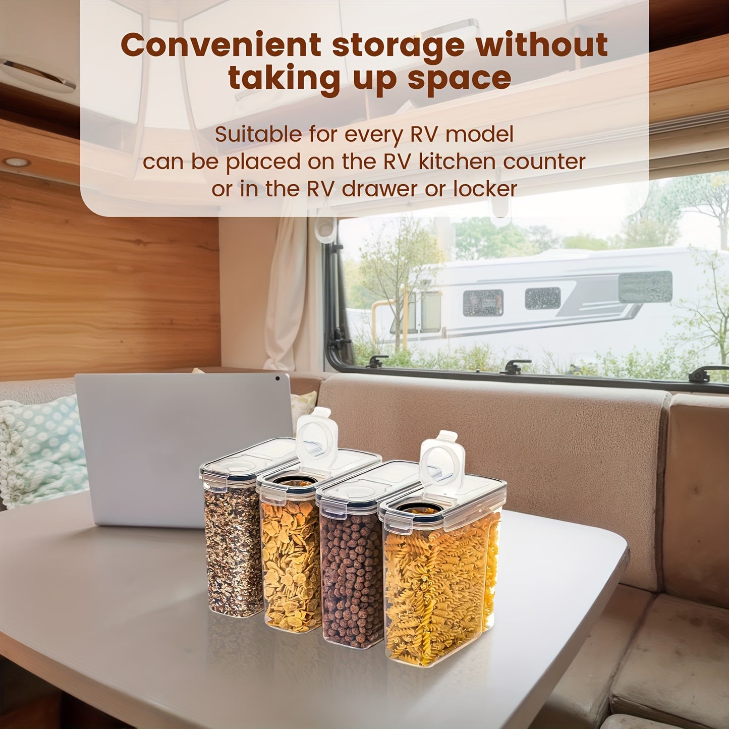 BPA-Free Plastic Airtight Food Storage Containers, 2/4 Pack 2.5L/88oz 4pcs Set with Labels, Stackable & Space-saving Design, Dishwasher Safe, Black, for Cereal Snacks Sugar, Kitchen Organization Cereal Dispenser Modern Kitche
