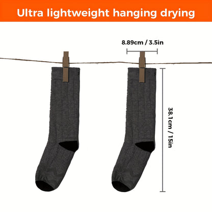 Men'S Women'S Heating Socks, Electric Heating Socks with Two 5000 Mah Power Banks, Winter Ski Heating Socks, Suitable for Winter Outdoor, Skiing, Hiking, Hand Washable, Valentine'S Day Gifts, Christmas Gifts, New Year'S Gifts